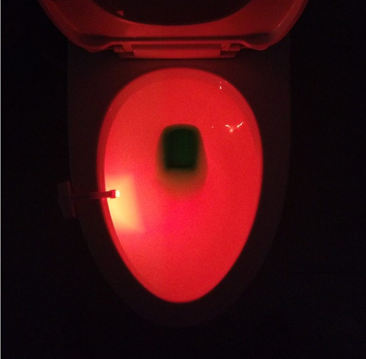 Toilet Induction LED Multi-Color Night Light
