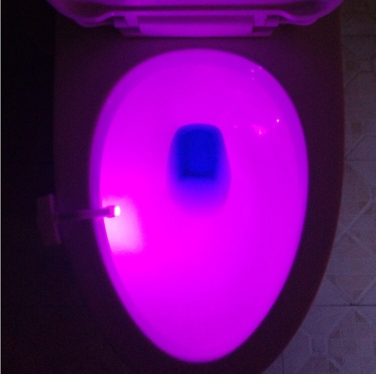 Toilet Induction LED Multi-Color Night Light