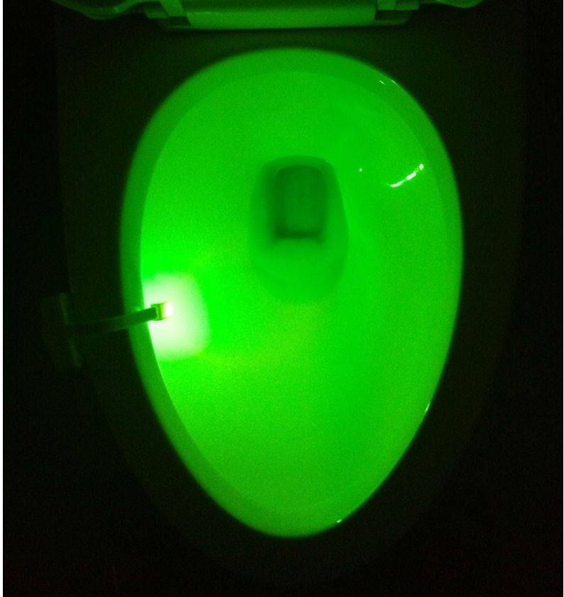 Toilet Induction LED Multi-Color Night Light
