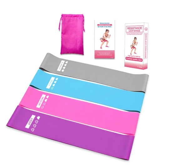 Women's Resistance Bands Elastic Booty Sport For Fitness Workouts