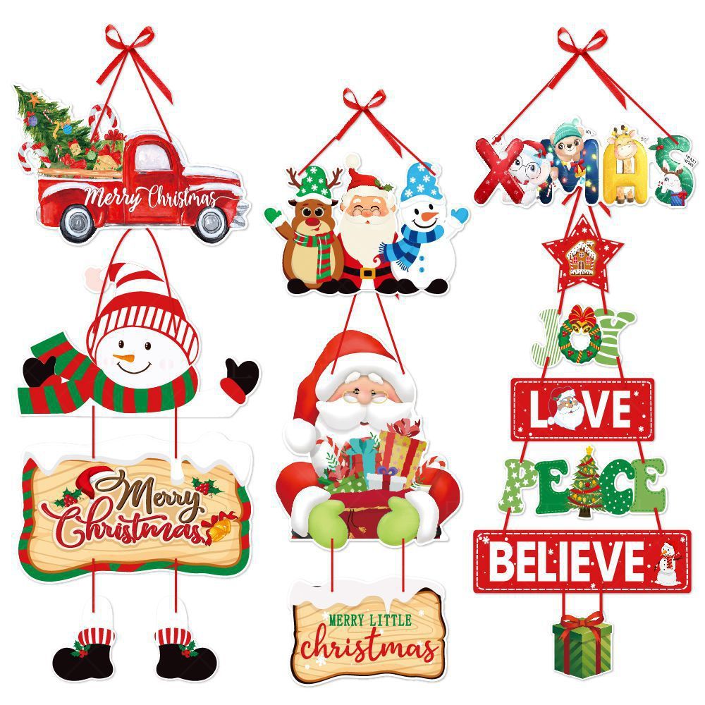 Christmas Door Hanging Decorations