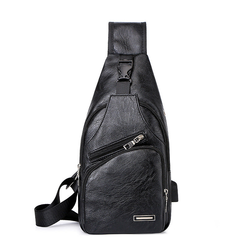Casual Men's USB Charging Carry Pack