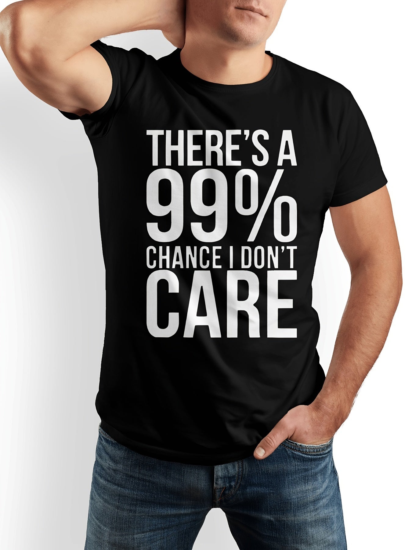 Men's Pattern Printed Short Sleeved T-shirt