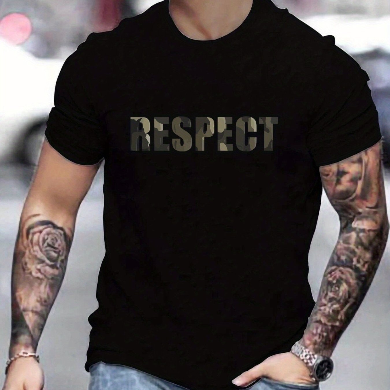 Printed Men's T-shirt RESPECT
