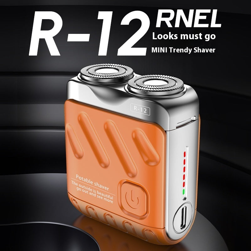 Portable Double Floating Magnetic Blade Rechargeable Pocket Razor