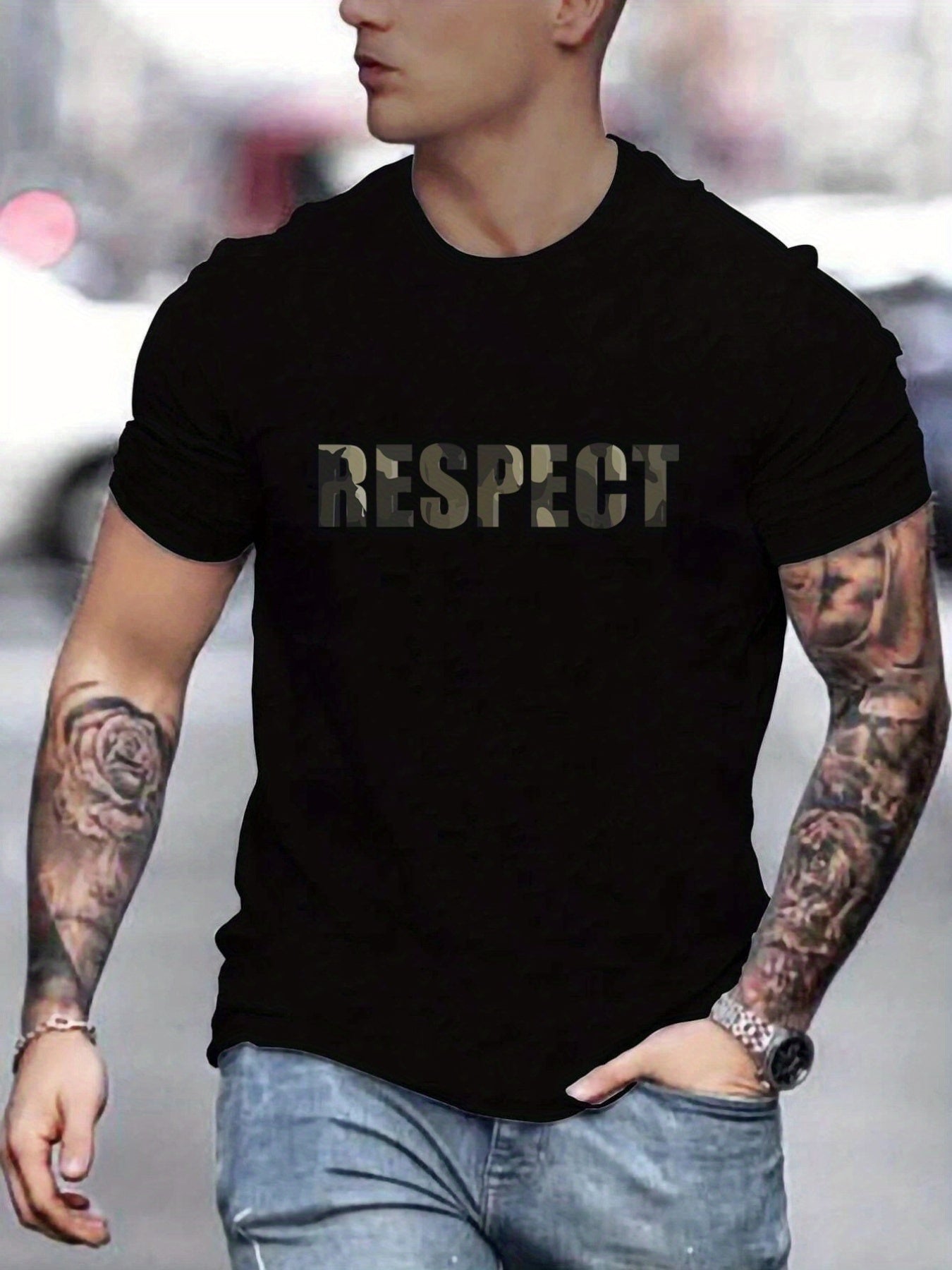 Printed Men's T-shirt RESPECT