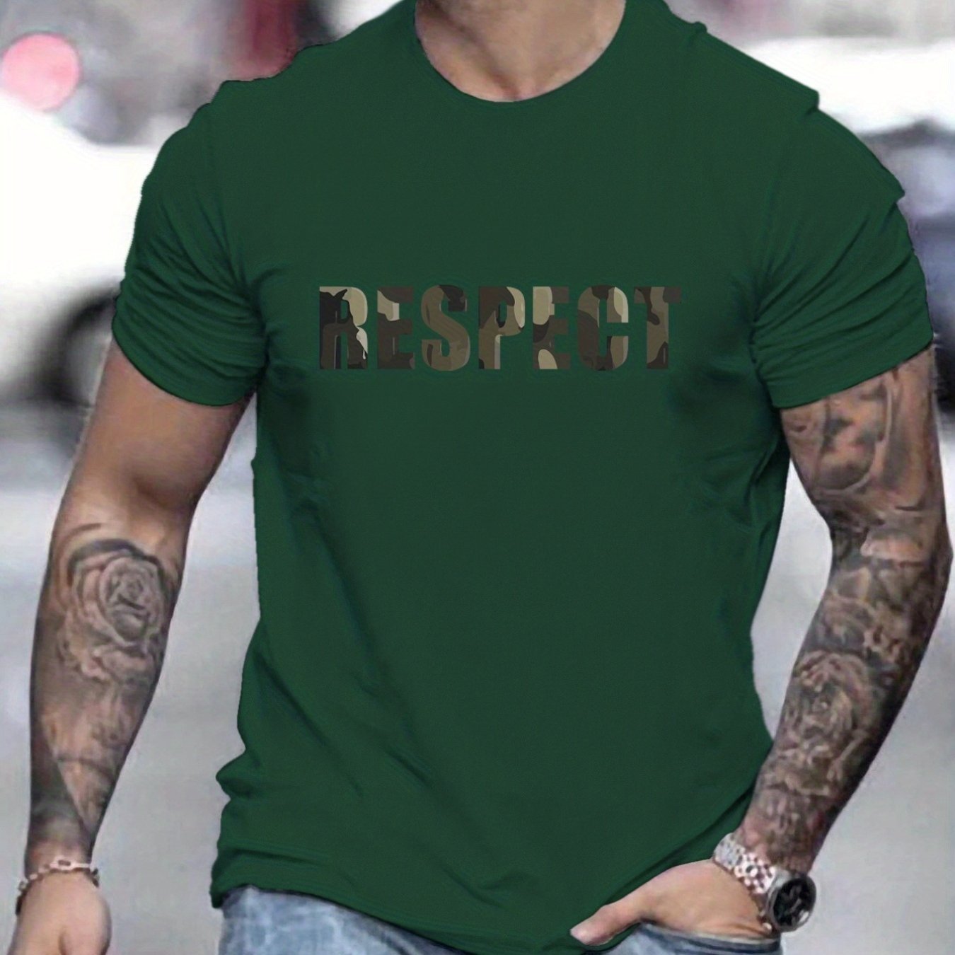Printed Men's T-shirt RESPECT