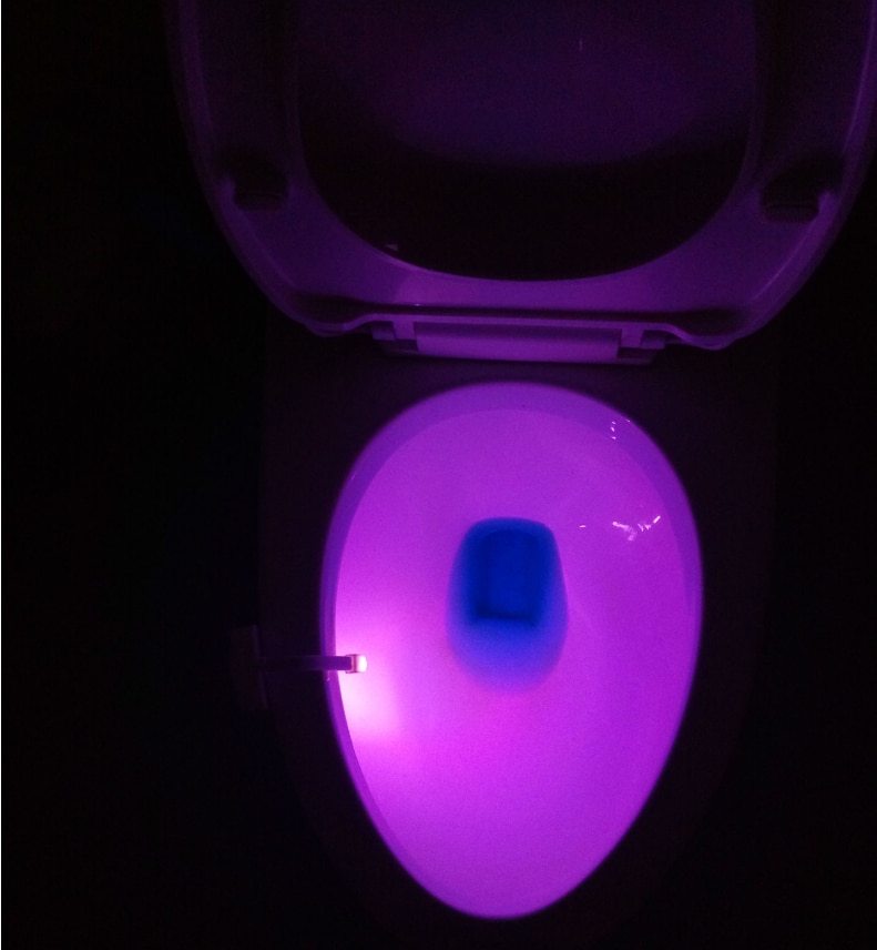 Toilet Induction LED Multi-Color Night Light