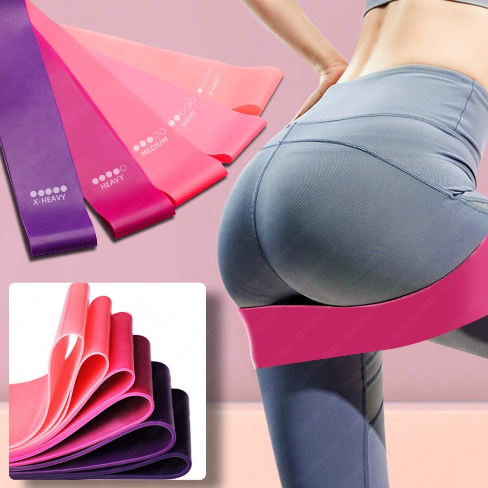 Women's Resistance Bands Elastic Booty Sport For Fitness Workouts