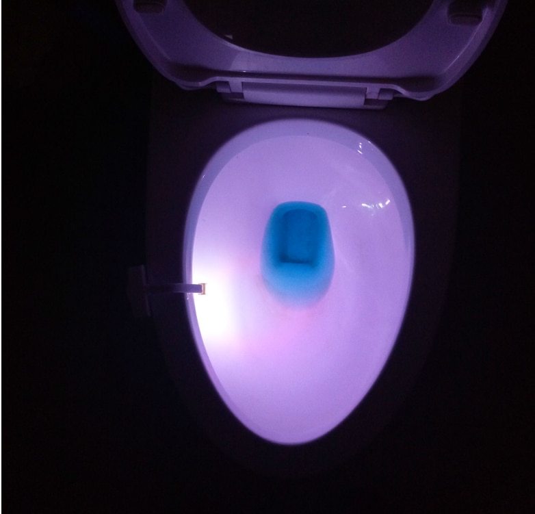 Toilet Induction LED Multi-Color Night Light