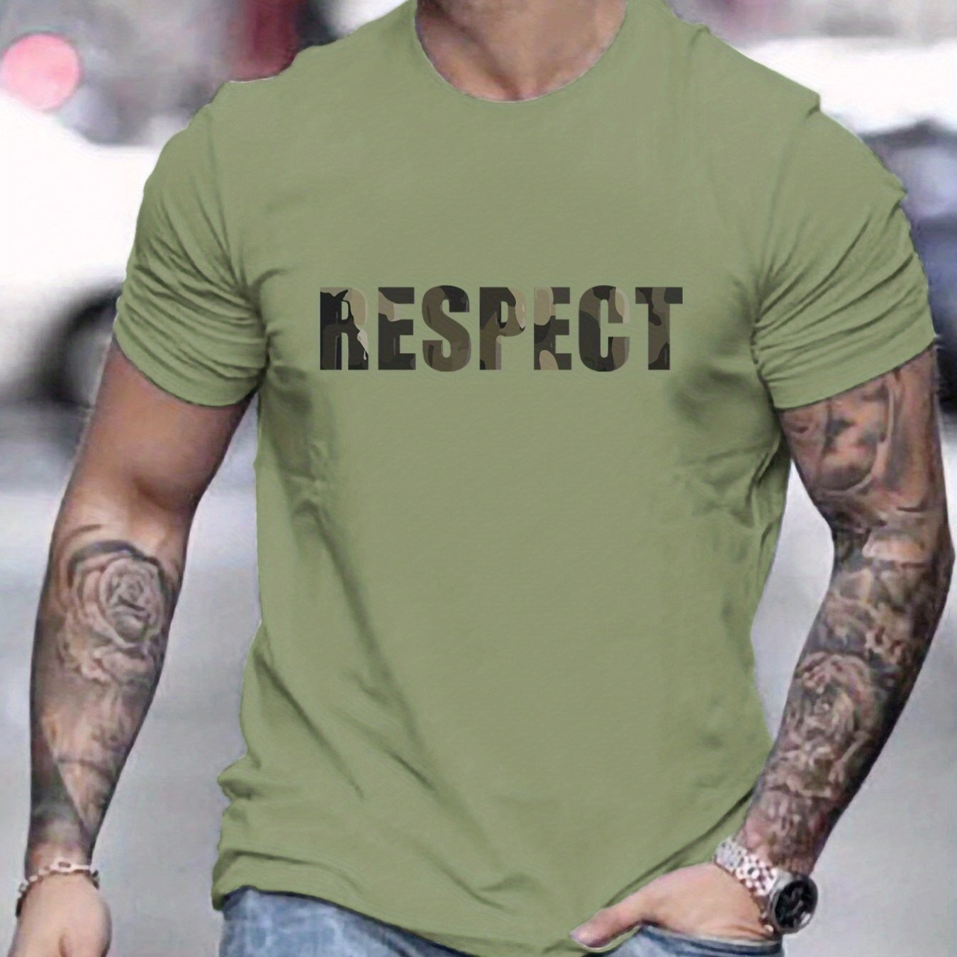 Printed Men's T-shirt RESPECT