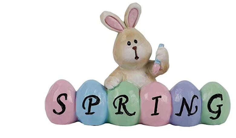 Easter Bunny Egg Pendant Decoration