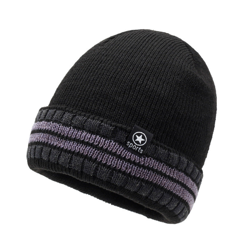 Knitted Beanie Hat Woolen Cap