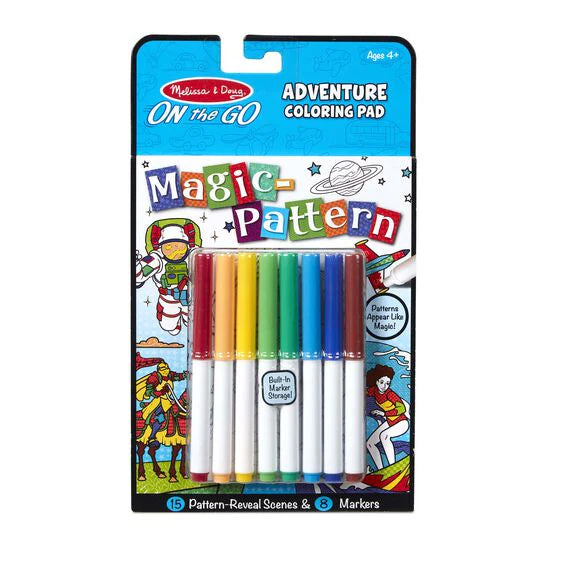 Kids Adventure Coloring Pad & Pen Set