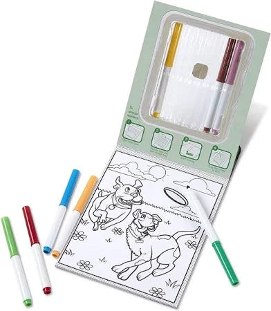 Kids Adventure Coloring Pad & Pen Set