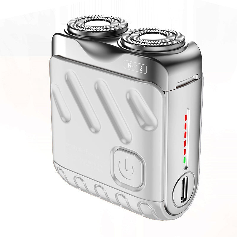 Portable Double Floating Magnetic Blade Rechargeable Pocket Razor
