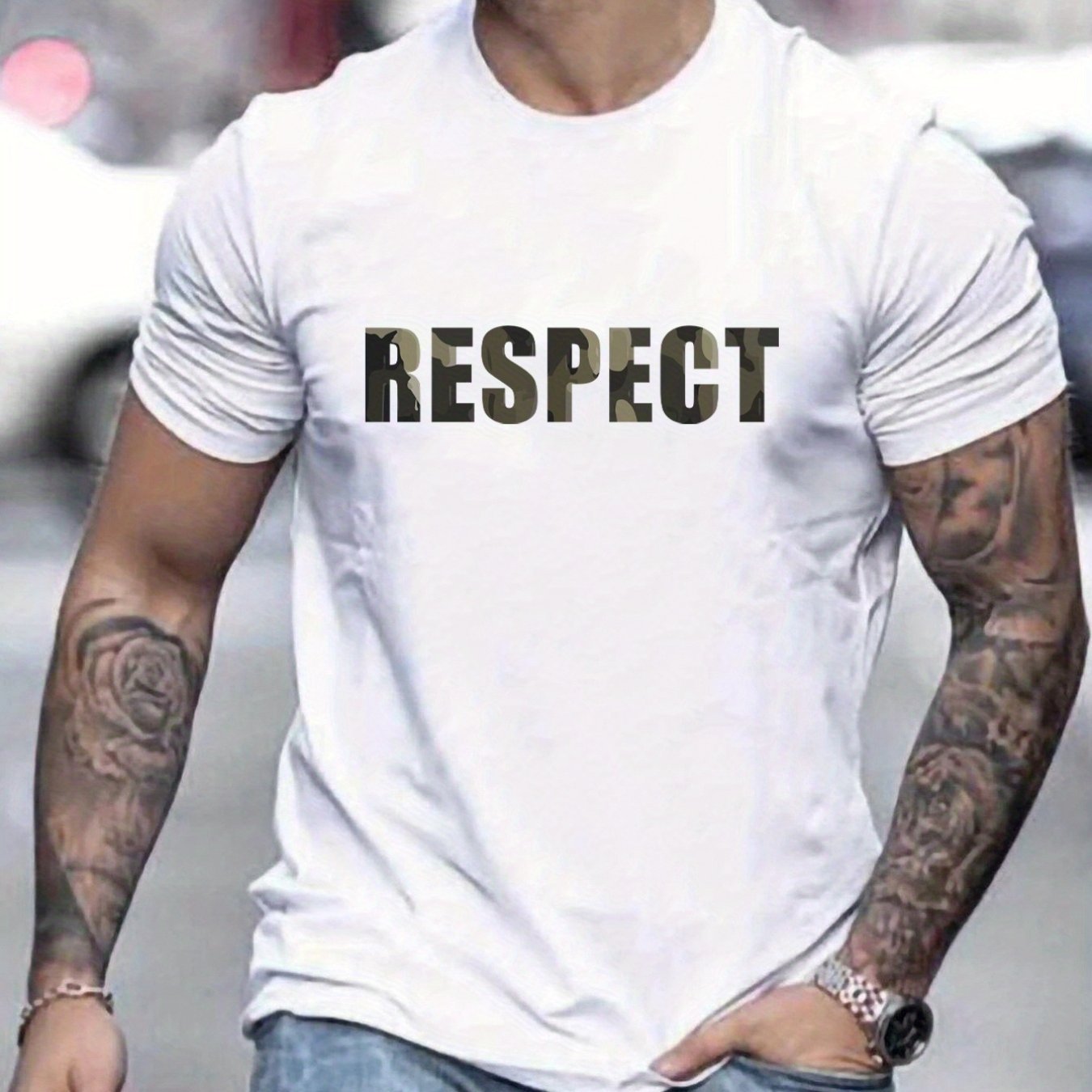 Printed Men's T-shirt RESPECT